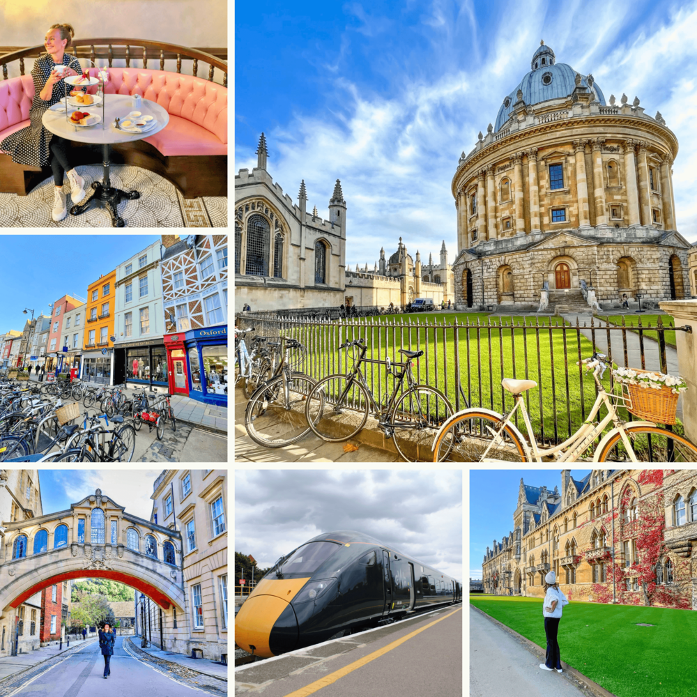 Oxford University, Oxford City and Afternoon Tea i Oxford. 