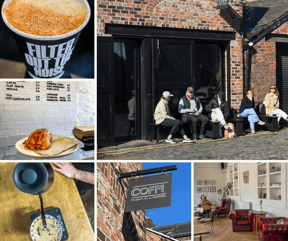 Kaffebarer i Liverpool: lokal kaffekultur med Bold Street Coffee og COFFI p&aring; helgetur.