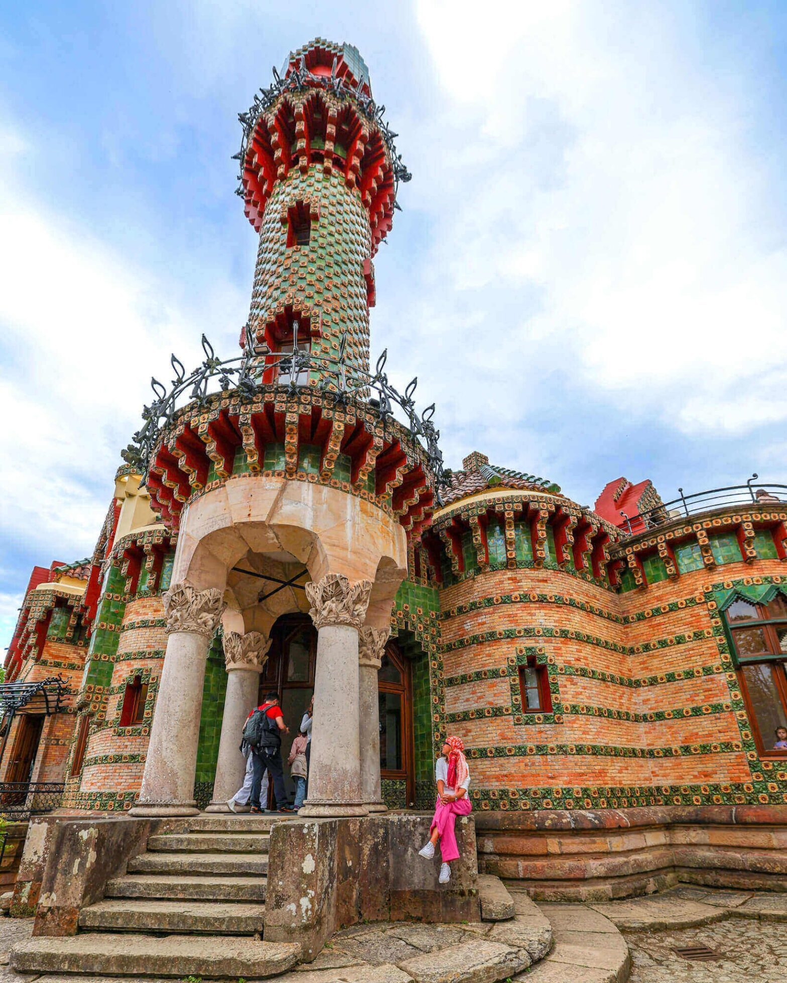 El Capricho de Gaudi “solsikkehuset” i Comillas.