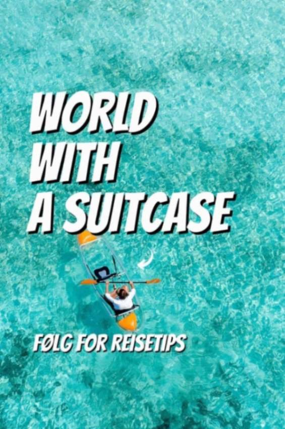 Jeg elsker å reise og har så langt besøkt 62 land. På bloggen og i sosiale medier deler jeg mine beste reisetips for å inspirere og kanskje hjelpe deg til enda bedre reiseopplevelser. Følg @worldwithasuitcase på Instagram, Facebook, TikTok og YouTube for daglige reisetips :)