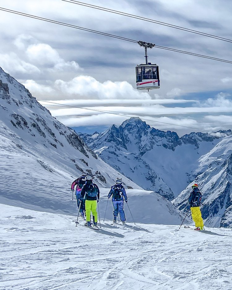 ski franske alpene les 2 alpes