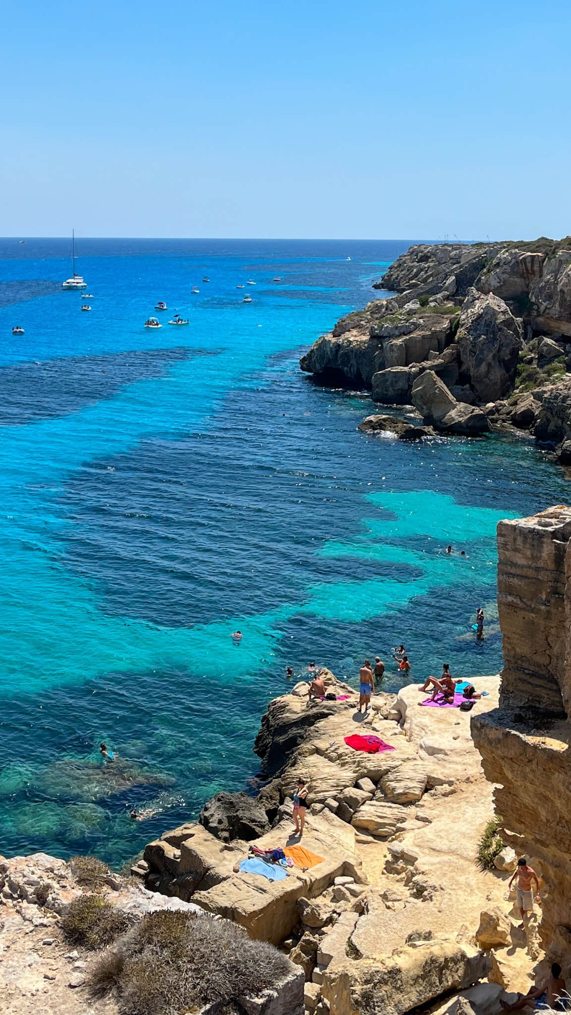 Cala Azzurra, Favignana, Sicilia