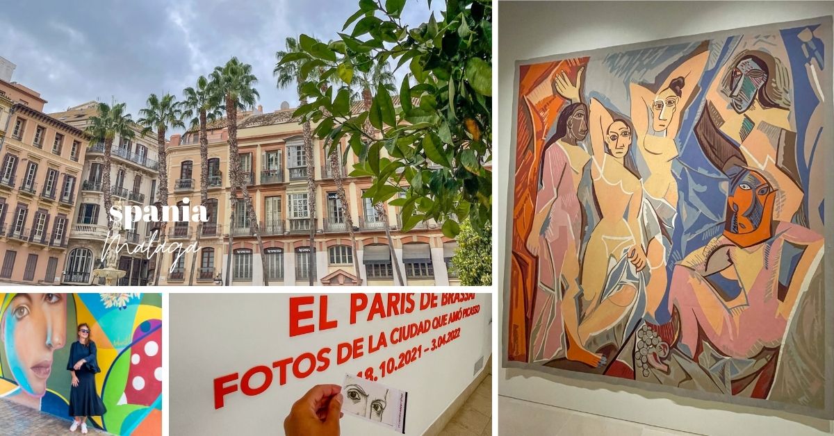 Spania Malaga og Picassomuseet.