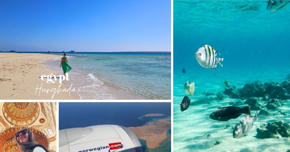 Giftunøynene, snorkling, moske og strand Hurghada. 