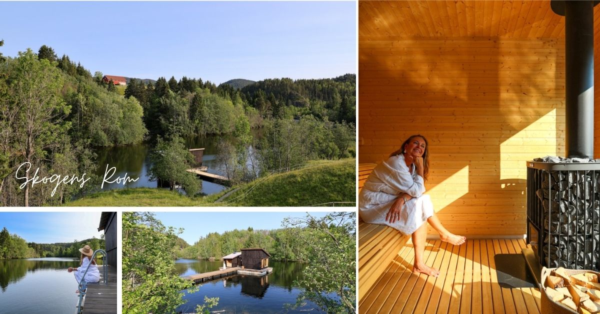 Sauna ved Telemarkskanalen diskret og vakkert i hjertet av Telemark.