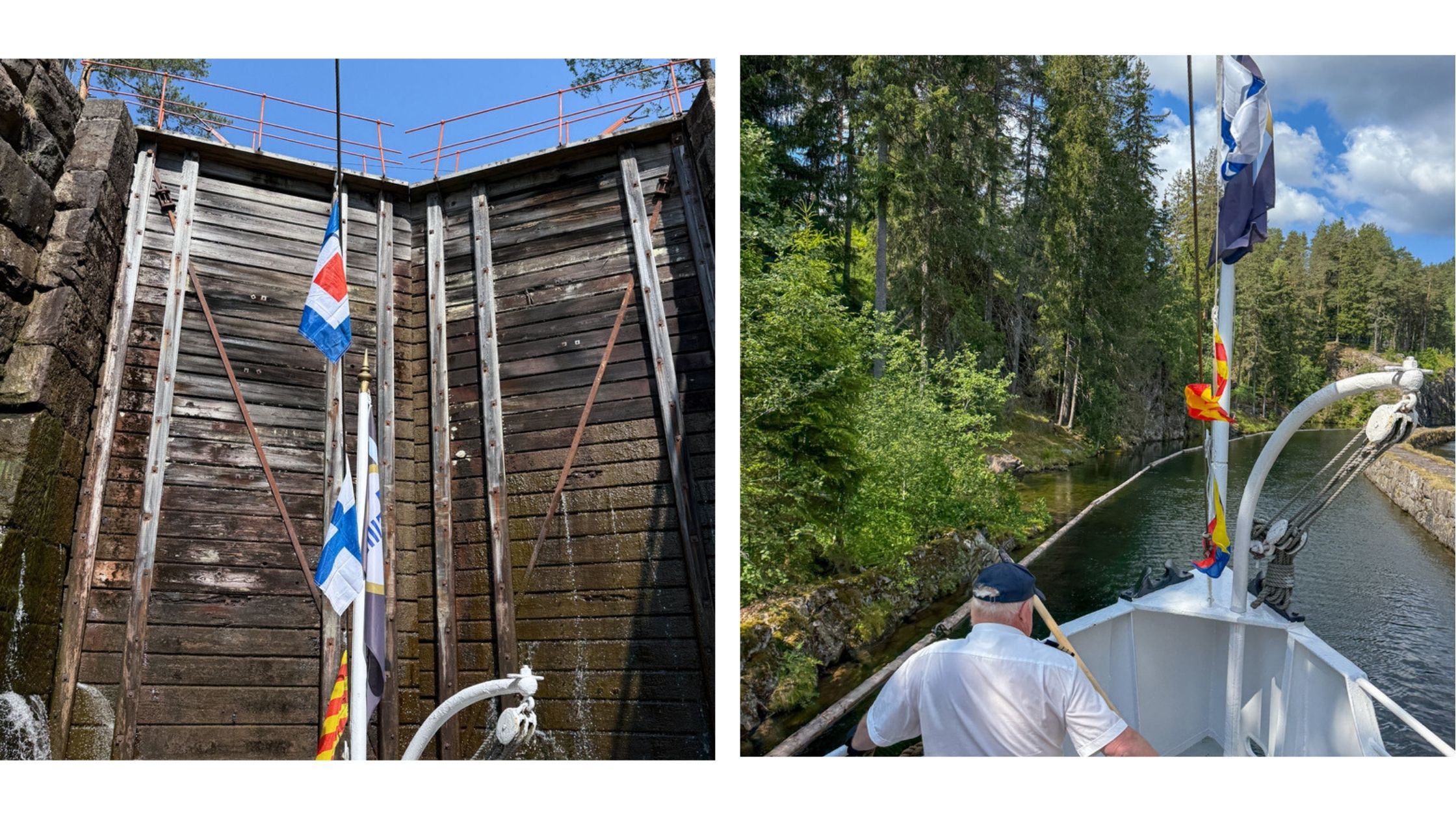 Sluser og slusekammer ved.