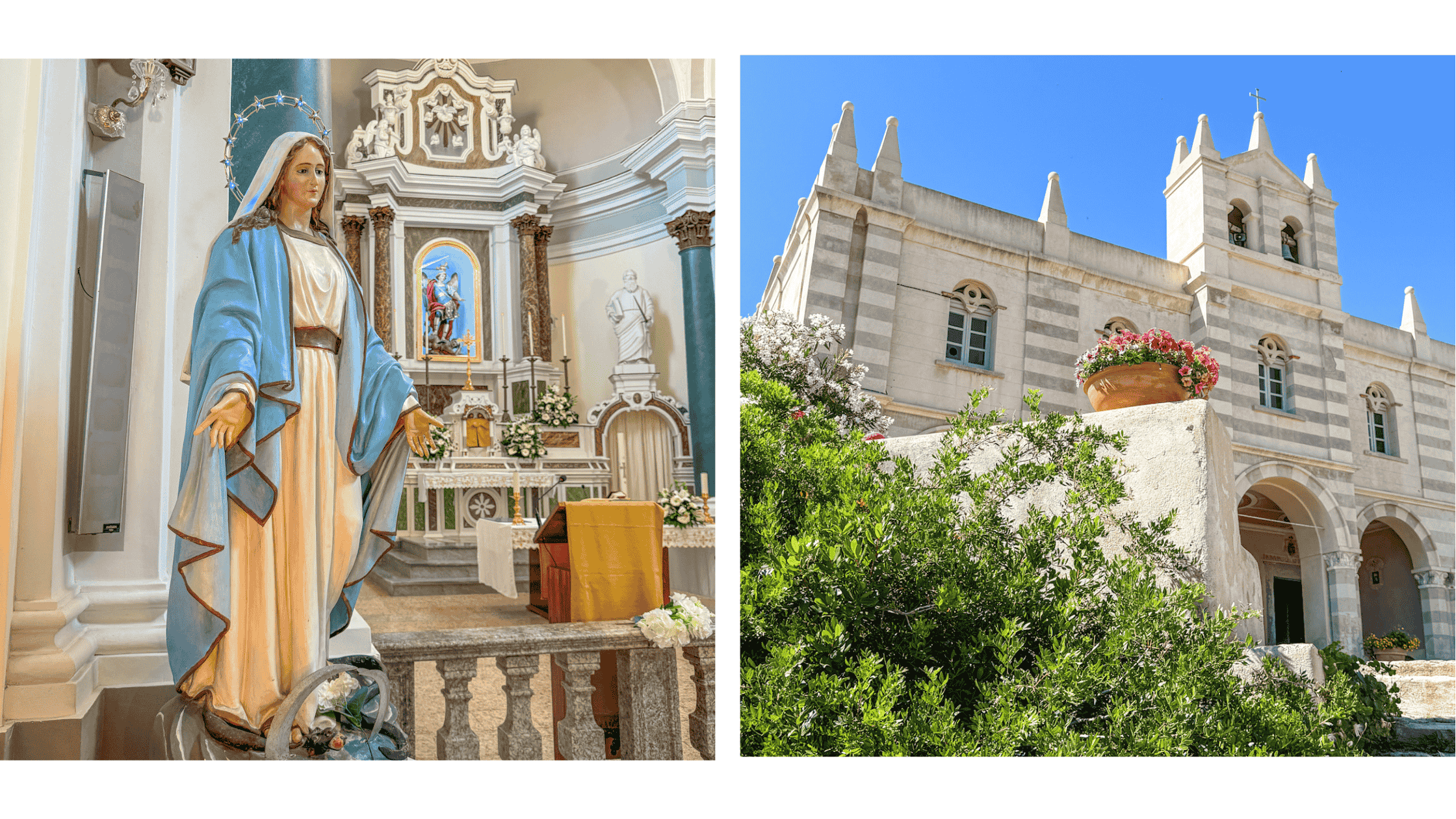 kirken pa klippen i tropea calabria Santa maria dell isola