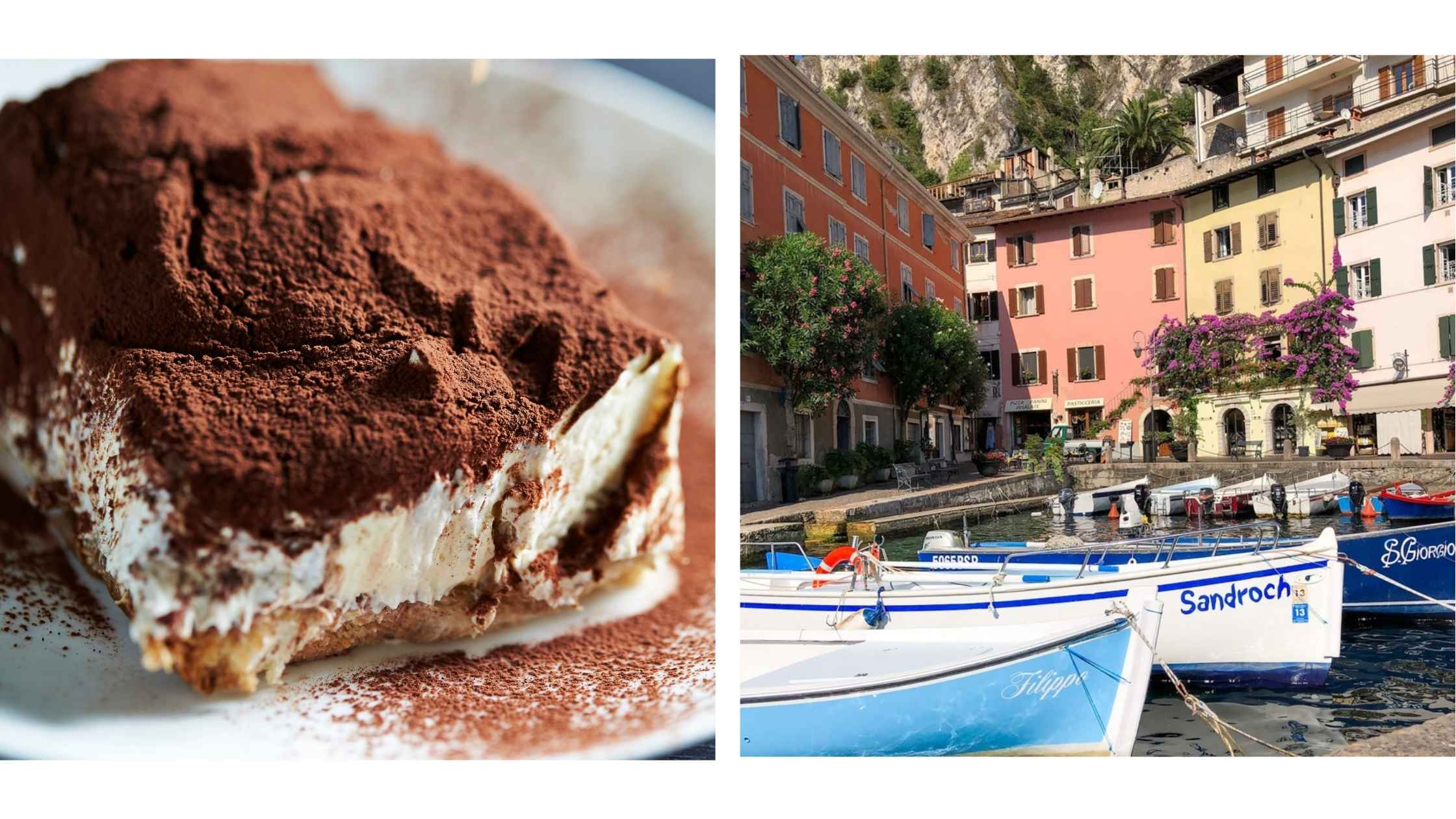 Enkel oppskrift på ekte italiensk tiramisu fra Italia, her i Limone sul Garda.