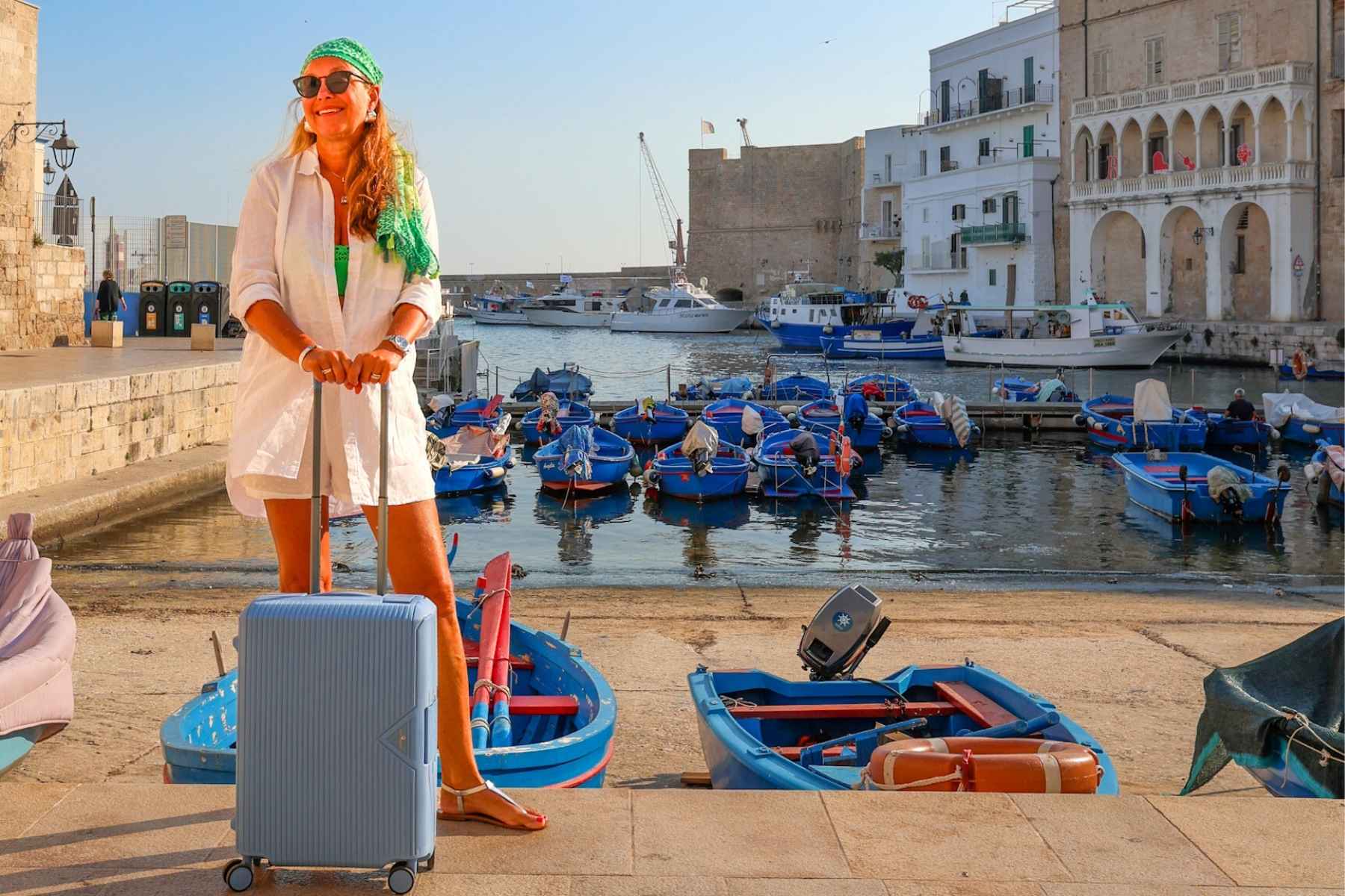 Stor koffert fra North Pioneer – romslig, solid og perfekt for lengre reiser.