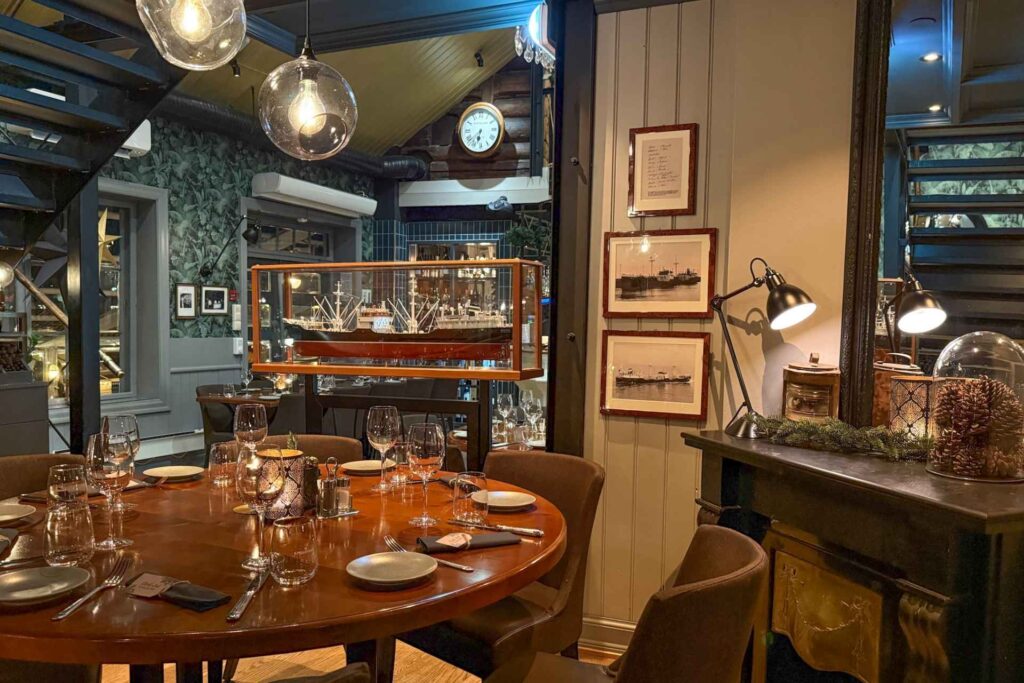 Interiør med lun og hyggelig atmosfære