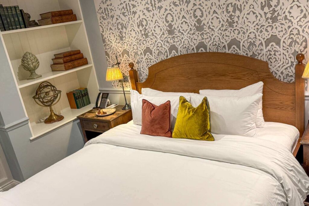 Hotellrom på King Street Townhouse i Manchester sentrum