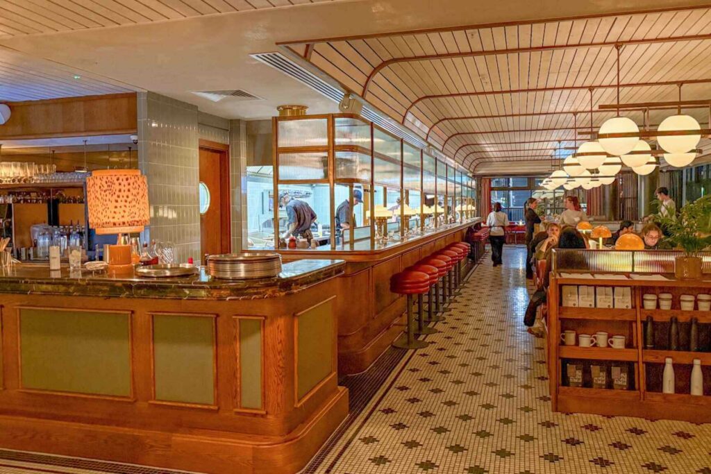 Interi&oslash;r Mollies restaurant Manchester. 